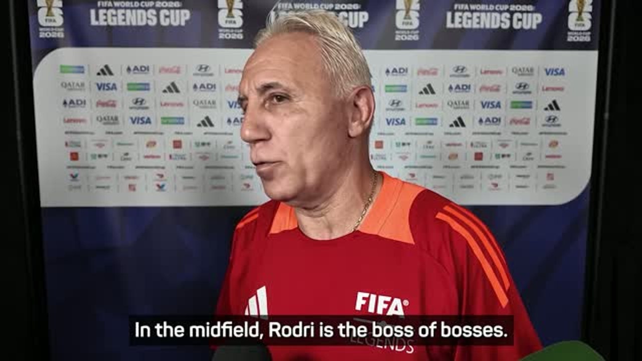 Stoichkov labels Rodri the 'boss of bosses' in Spain's midfield