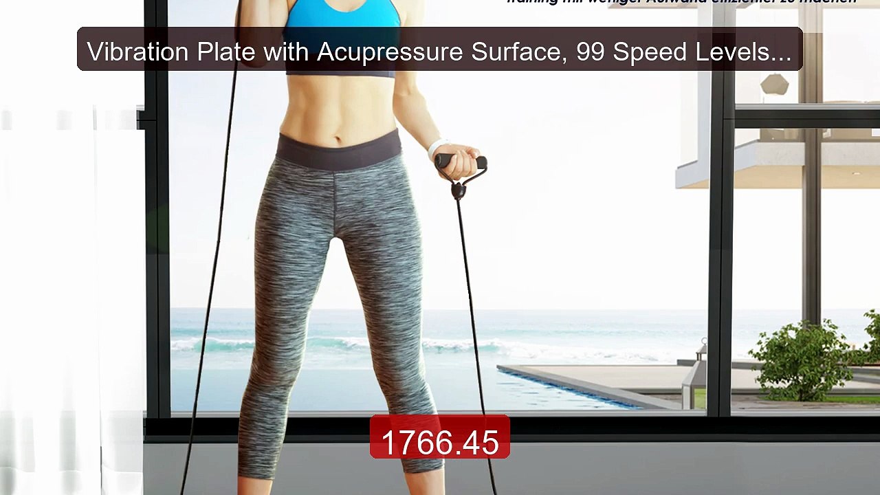 Vibration Plate with Acupressure Surface, 99 Speed Levels, Wireles... -- Best Deal 2026 | Shop Now!