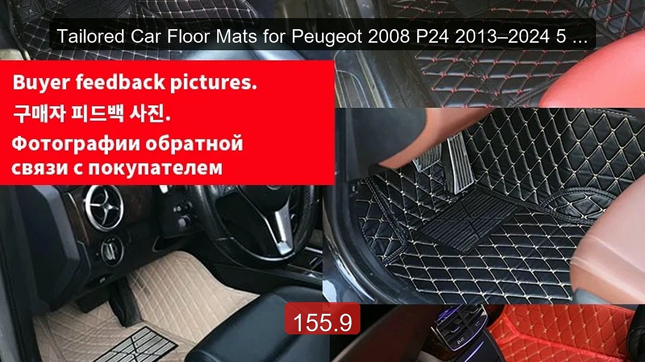 Tailored Car Floor Mats for Peugeot 2008 P24 2013–2024 5 Seats... -- Best Buy 2026 | Great Quality!