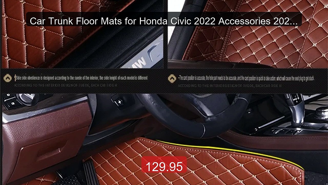 Car Trunk Floor Mats for Honda Civic 2022 Accessories 2023 2024 11t... -- Top Rated 2026 | Buy Now!
