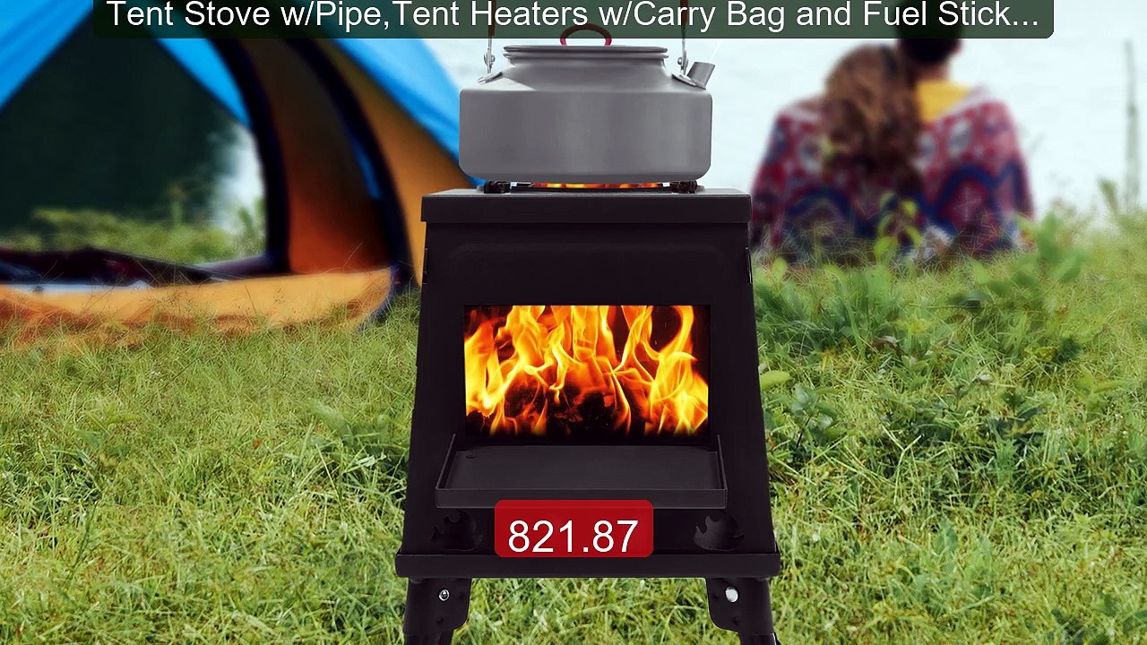 Tent Stove w/Pipe,Tent Heaters w/Carry Bag and Fuel Stick,A... -- Top Pick 2026 | Unbeatable Price!