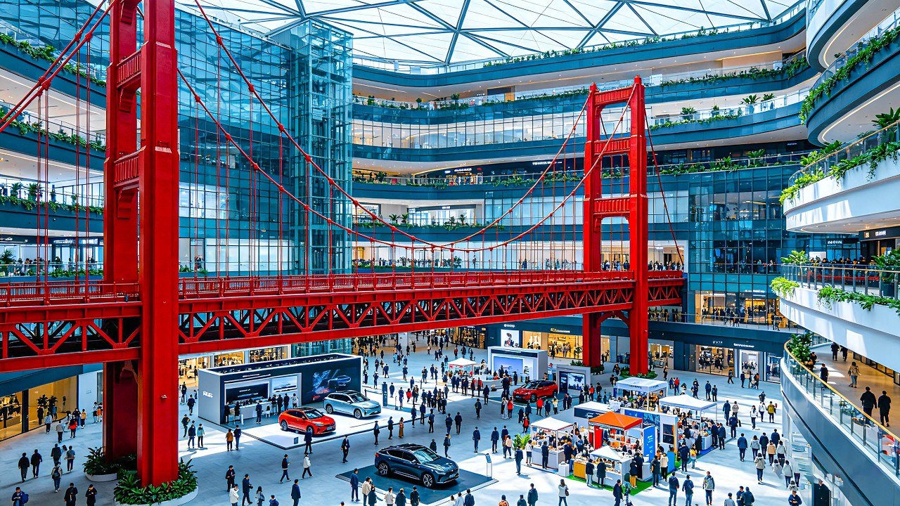 World’s Most Insane Mall: China Built a Bridge Inside It