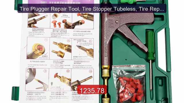 Tire Plugger Repair Tool, Tire Stopper Tubeless, Tire Repair Tool w... Top Rated 2026 | Buy Now!