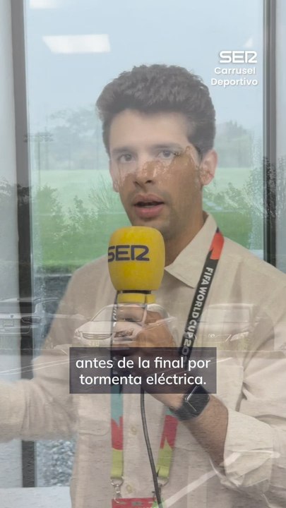Suspendido el último entrenamiento de España antes de la final del Mundial