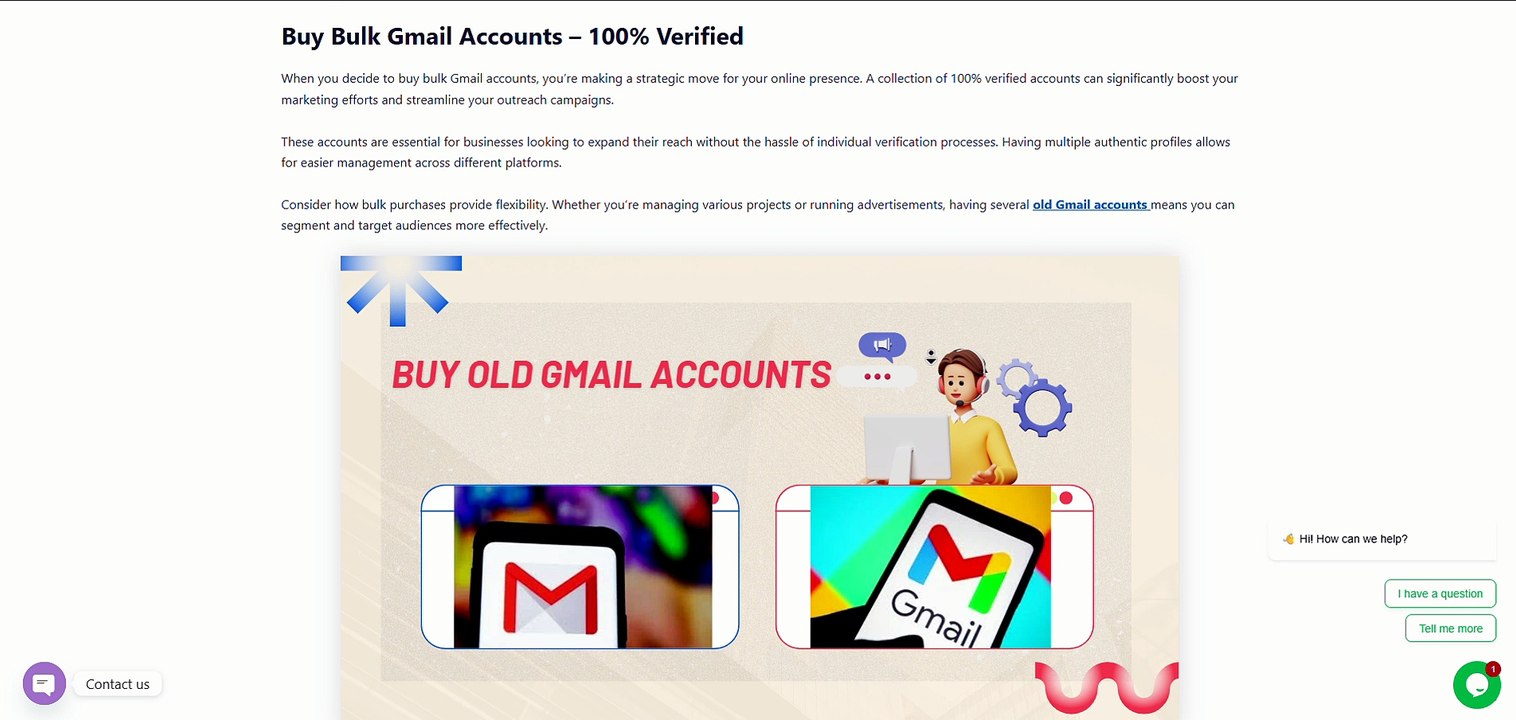 Top 07 Sites to Purchase old Gmail Accounts Securely in 2026