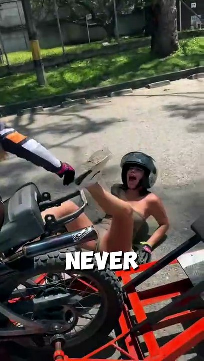Motorcycle Wheelie FAIL Ends in the Worst Way Possible 🔥😭