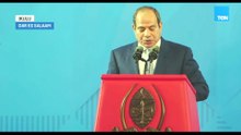 الرئيس السيسي: نتطلع إلى توظيف النجاح الذي حققته الشركات المصرية في تنفيذ مشروع سد جوليوس نيريري