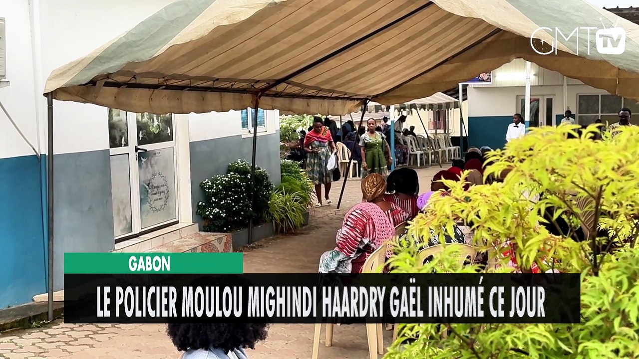[#Reportage] Gabon : Le policier Moulou Mighindi Haardry Gaël inhumé ce jour