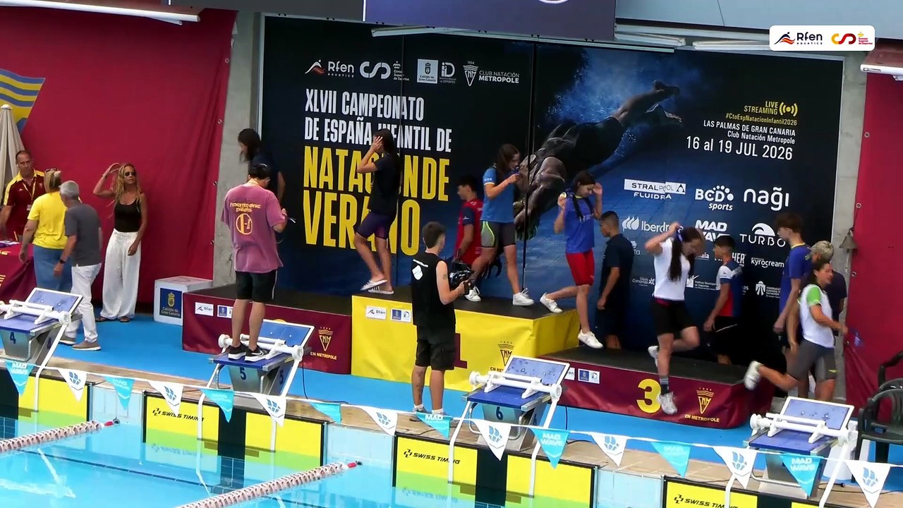 XLVII Cto de España Infantil de Natación - Sábado tarde