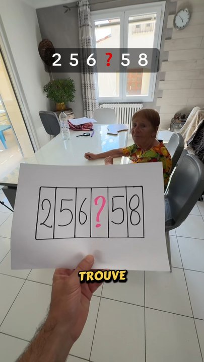 TROUVE LE CHIFFRE MANQUANT ❓