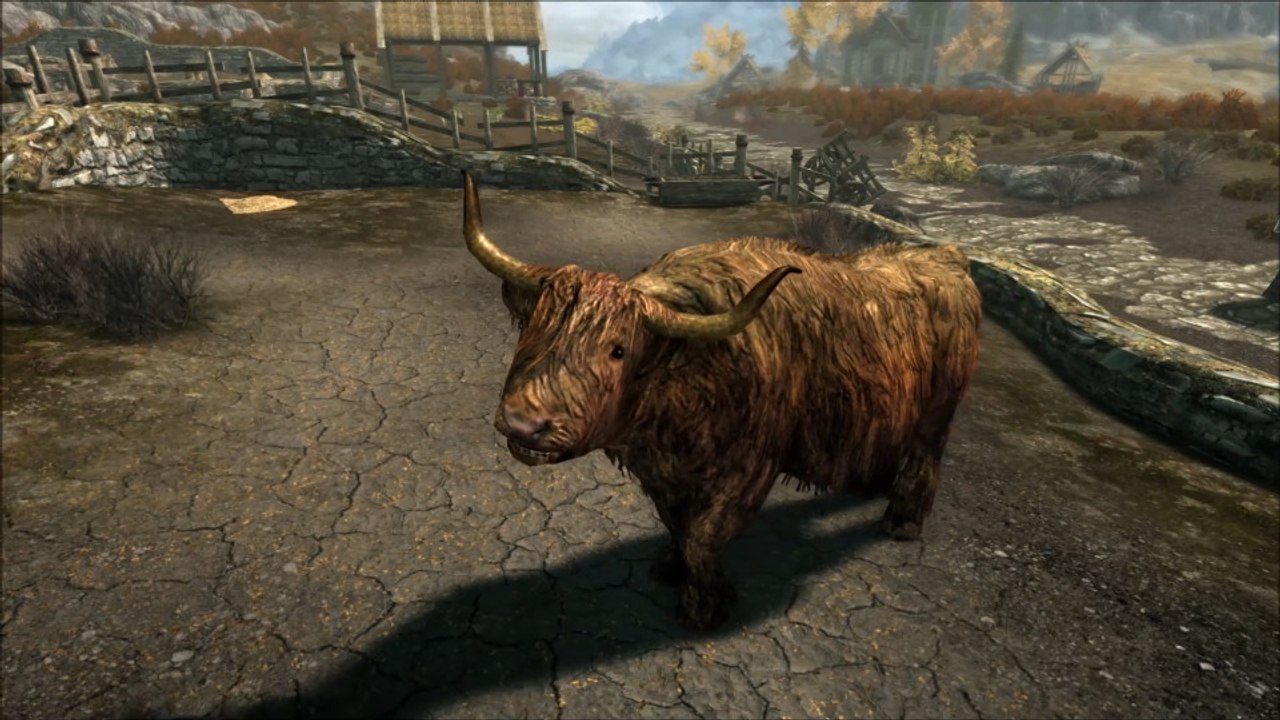 Skyrim SE-AE mod@_9 "Cow Fart Sound" Inclus Mod...