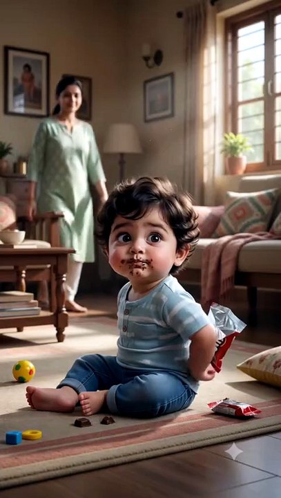 Bacche ne mummy ko bata diya ki nani ne hi