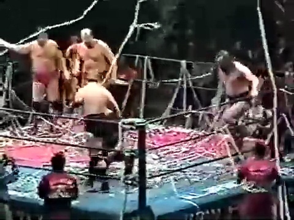 The Funks (Dory Funk Jr. & Terry Funk) vs. Bruiser Brody & Stan Hansen (December 8, 1984)