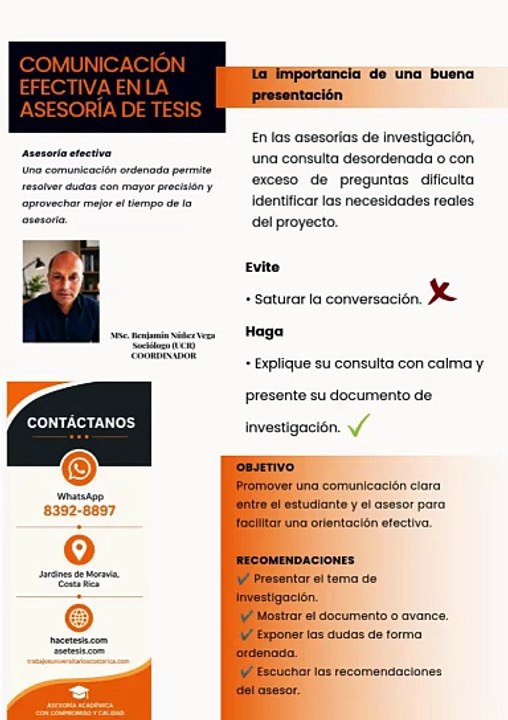 Comunicacion tesis y proyectos