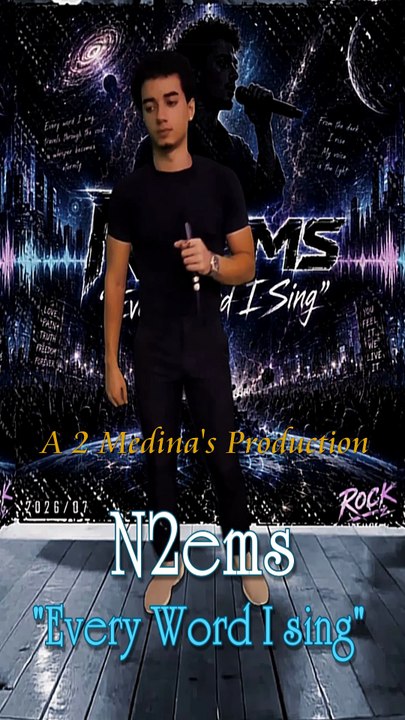 N2ems "Every Word I Sing" An Original Rock Song.