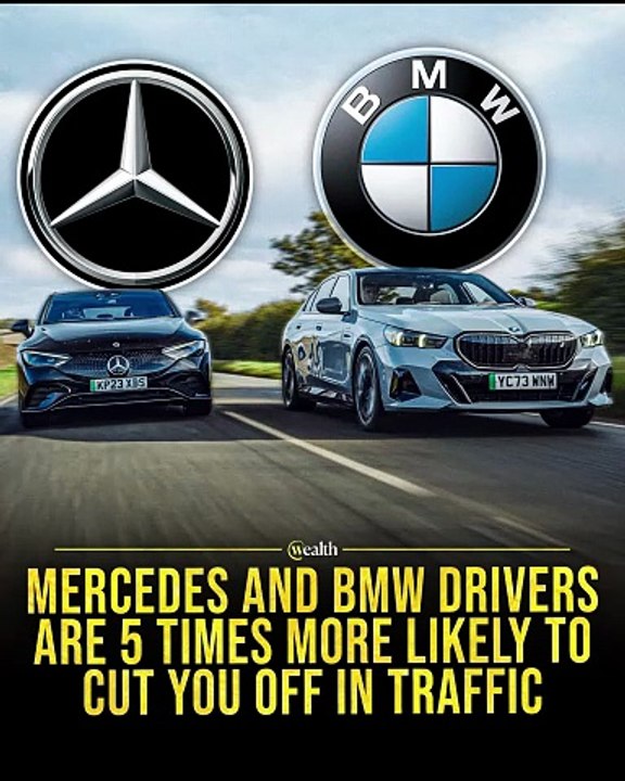 Are BMW & Mercedes Drivers More Aggressive? 🚗🤯#shorts #Cars #BMW #Mercedes #Driving #Traffic #RoadSafety #LuxuryCars #Psychology #CarFacts #Automotive #DidYouKnow #InterestingFacts #DrivingTips #Transportation #Trending #Viral #Facts #CarLovers #Wealth