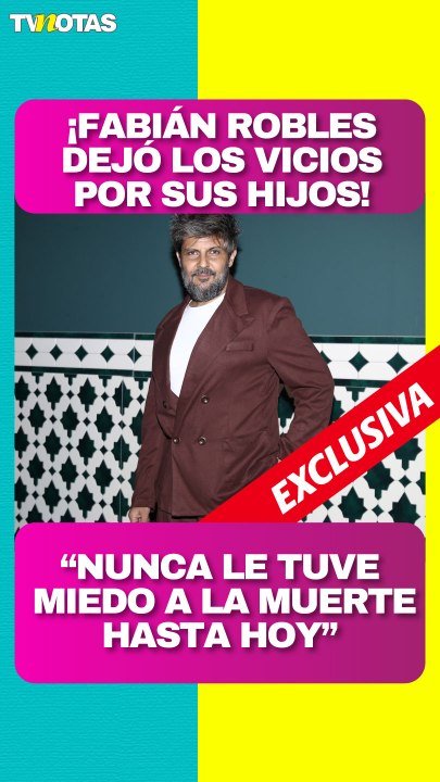 El actor Fabián Robles confiesa cómo se siente tras ser padre de gemelos.