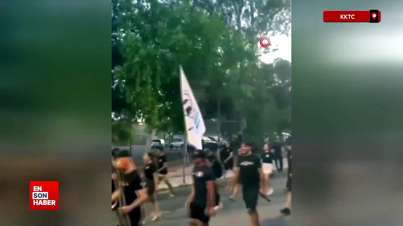 Kıbrıs’ta Rum tarafından Metehan Sınır Kapısı’nda provokatif gösteri