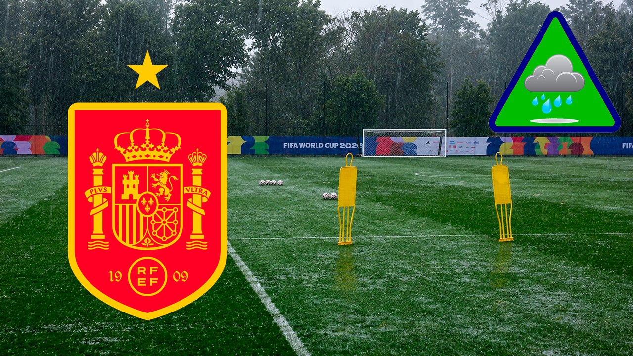 España cancela el entrenamiento previo a la final ante Argentina por las fuertes lluvias en Nueva York