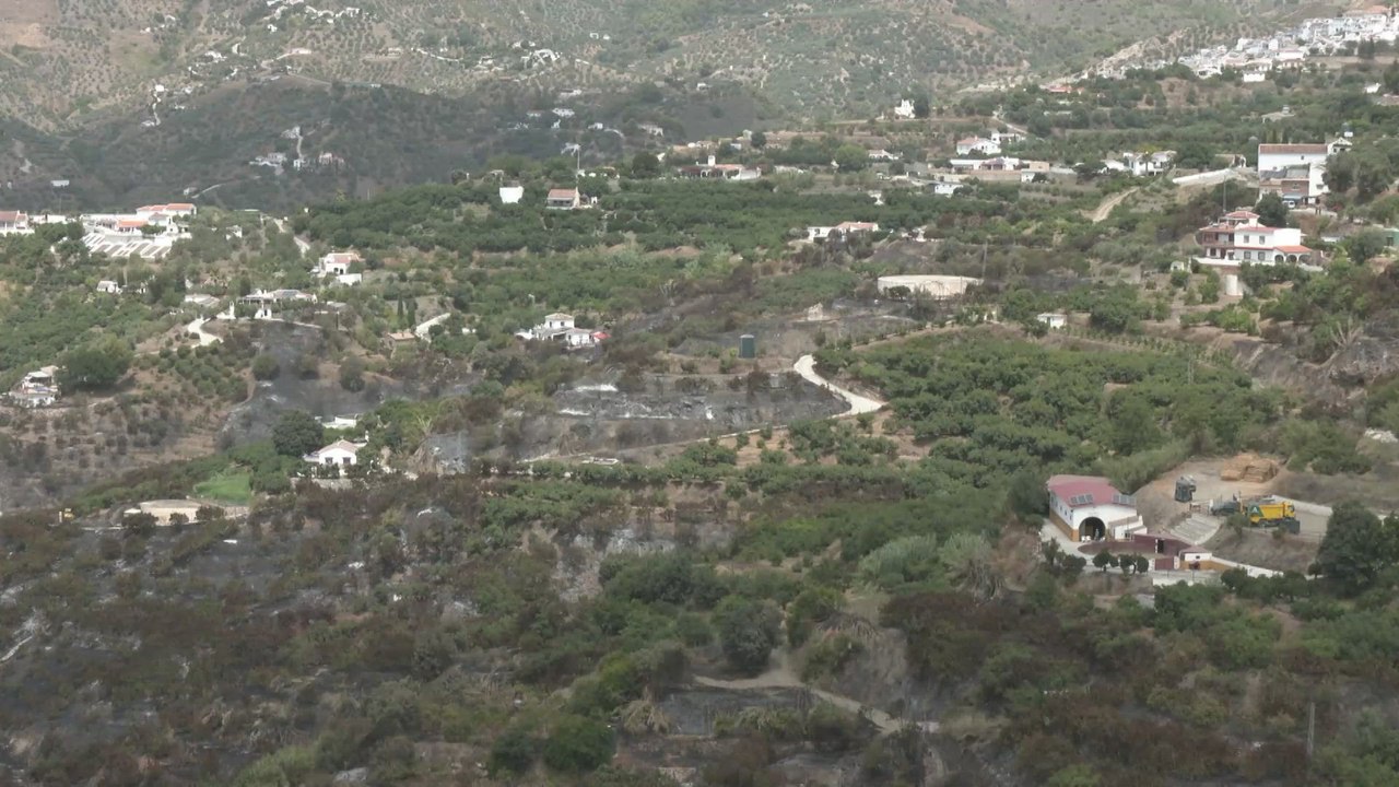 así avanzan todos los incendios activos de España