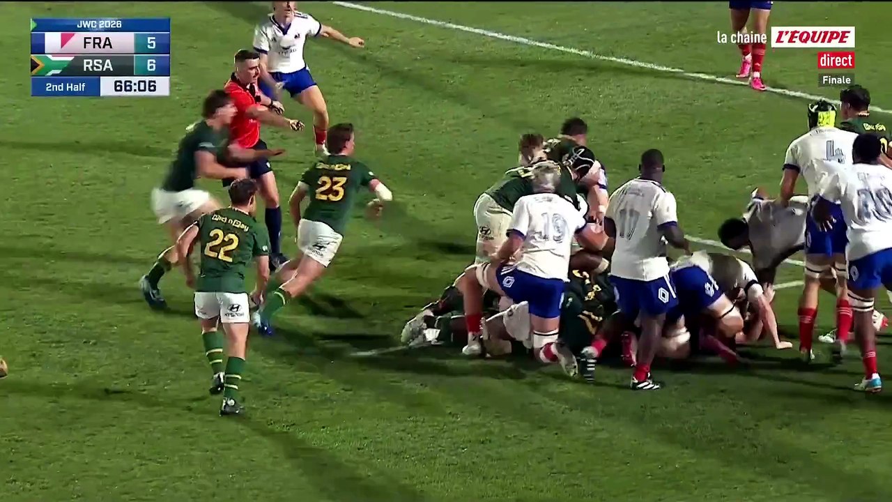 Le résumé vidéo de France - Afrique du Sud - Rugby - Mondial U20