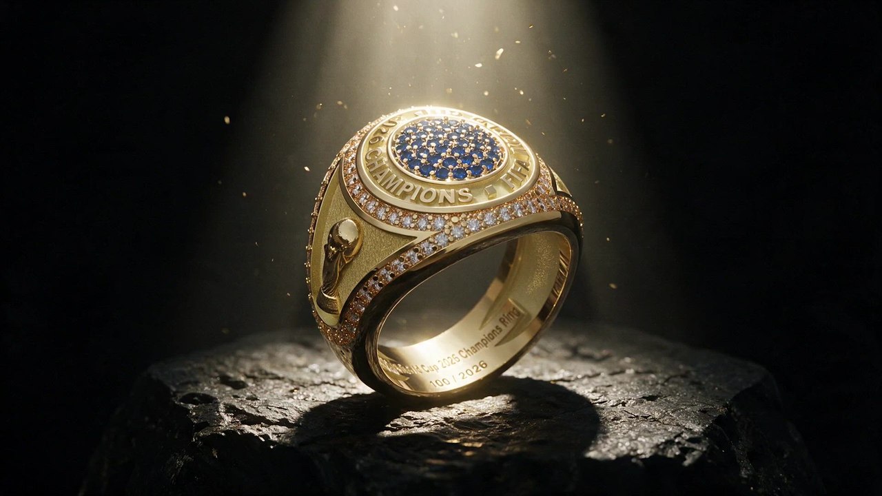 Así es el anillo estilo "NBA" que recibirán los jugadores campeones del mundial