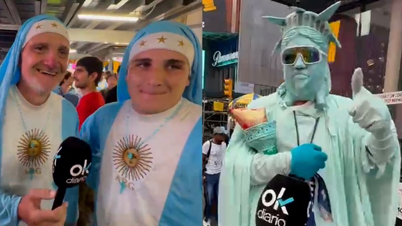 Messi profetiza Nueva York y hasta la Estatua de la Libertad va con Argentina