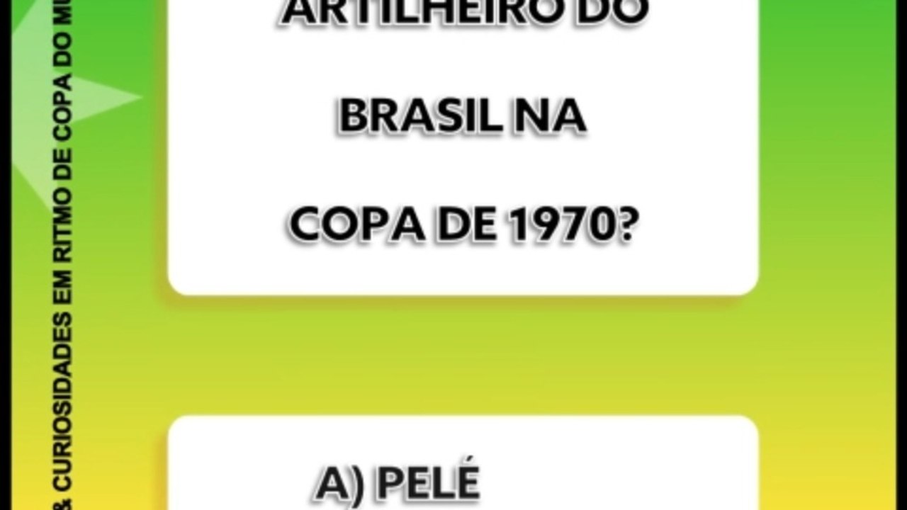 Quiz 31 - BRASIL RUMO AO HEXA!