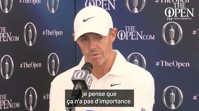 British Open - McIlroy : “DeChambeau ? Il y a beaucoup de cinéma dans ce qu’il fait”