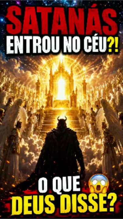 Satanás entrou no CÉU... e Deus fez-lhe uma pergunta IMPOSSÍVEL! 😱