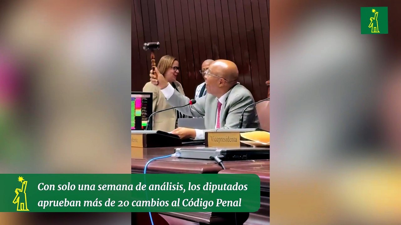 Con solo una semana de análisis, los diputados aprueban más de 20 cambios al Código Penal