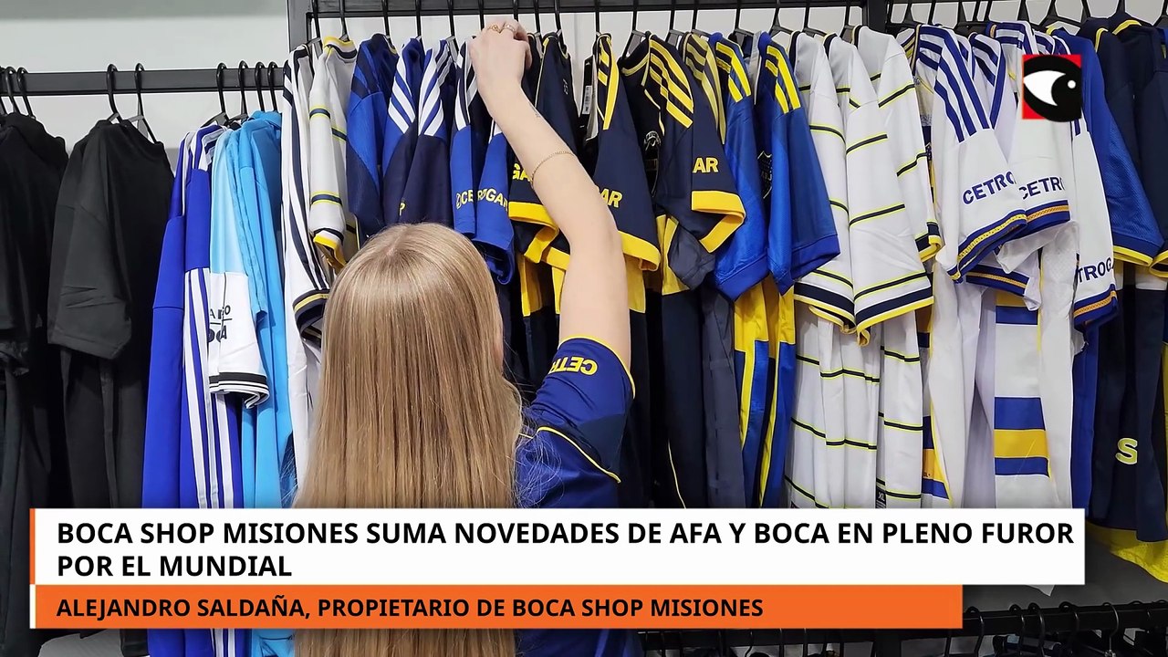 Boca Shop Misiones lanza novedades de AFA y Boca para los fanaticos