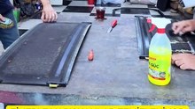17 Cam Tavan Perdelerinin Temizliği Eski Kumaşları Söküldü Yapışkanlar Çıkartıldı Bülent Usta Tel 🢃