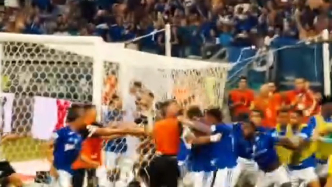 Cruzeiro vs Atlético: Fight! 😱 #Football #Brazil #fifaworldcup2026