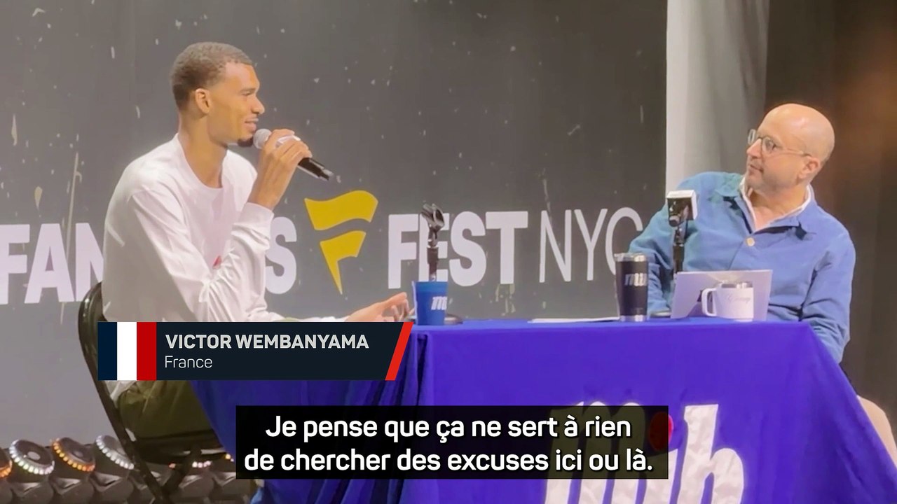 Wembanyama : « Mbappé est une source d'inspiration » - Foot - Coupe du monde 2026