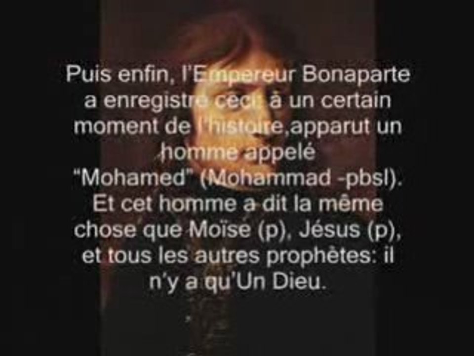 Napoleon converti Islam ? Musulman ? franc macon ?