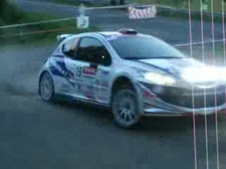 Canivenq 207 Super 2000  Rallye du Rouergue 2008