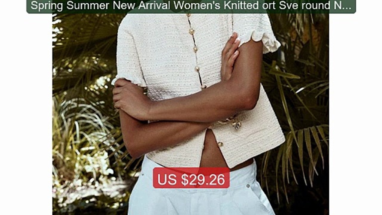 Spring Summer New Arrival Women's Knitted ort Sve round Ne Layered ... -- Top Rated 2026 | Buy Now!