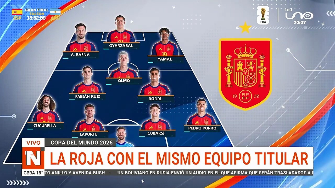 ARGENTINA Y ESPAÑA POR EL TÍTULO