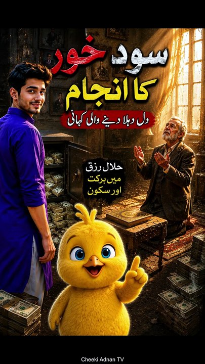 سود خور کا انجام | دل دہلا دینے والی اسلامی کہانی | حلال رزق کی برکت | Emotional Islamic Story Alternative Title: