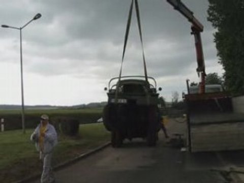 Partie I: chargement d'un GMC 353 à l'aide d'un camion-grue