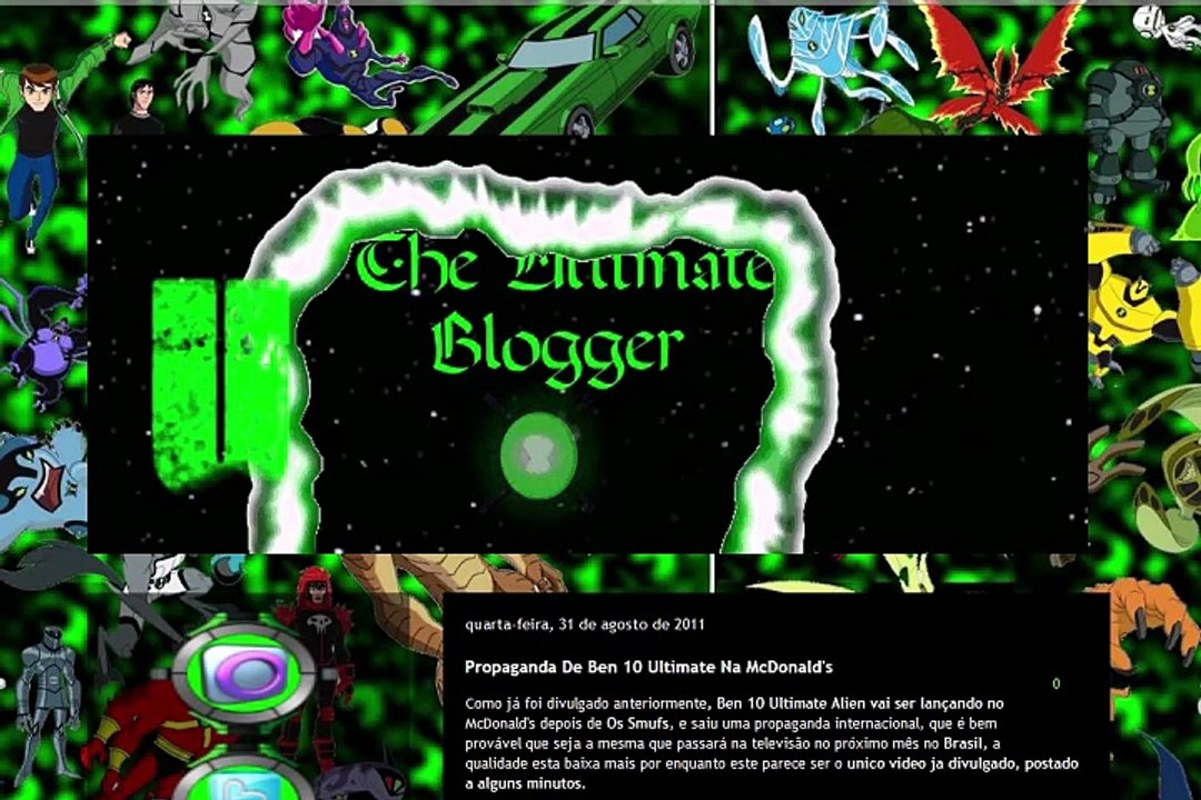 135- Propaganda De Ben 10 Ultimate Na McDonald's 135ª Post