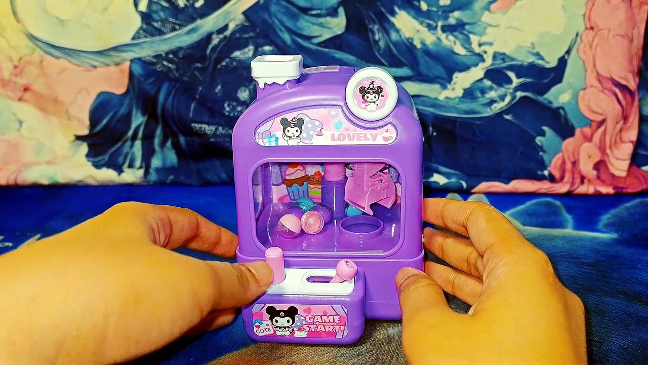 Kuromi claw machine toy unboxing #ASMR