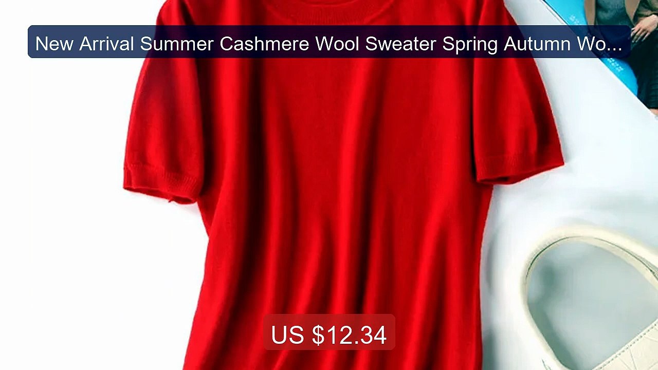 New Arrival Summer Cashmere Wool Sweater Spring Autumn Women ... -- Amazing Value 2026 | Must Have!