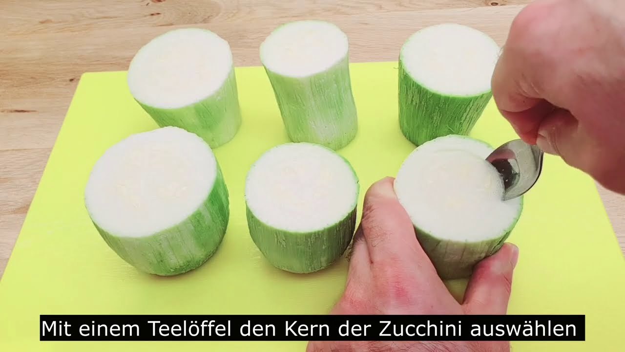 Einfaches Rezept für Zucchini, so hast du es noch nicht gekocht, es ist köstlich