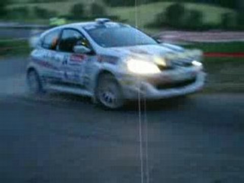 Germain Bonnefis rallye du rouergue 2008 clio r3