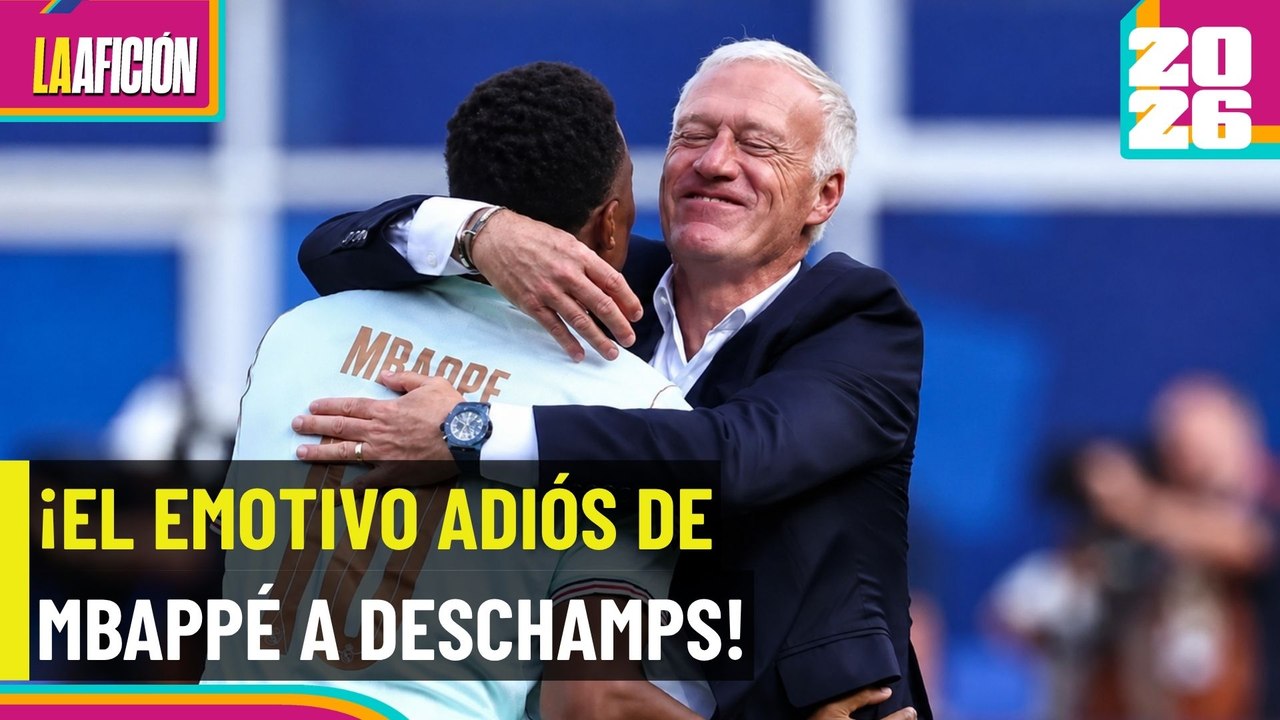 El mensaje de Mbappé que marcó la despedida de Deschamps