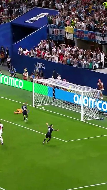 Enzo Fernández scores the equalizer for Argentina against England. #FIFAWorldCupOnYTA England v Argentina | FIFA World Cup 2026™ | July 15 2026 | Post-game