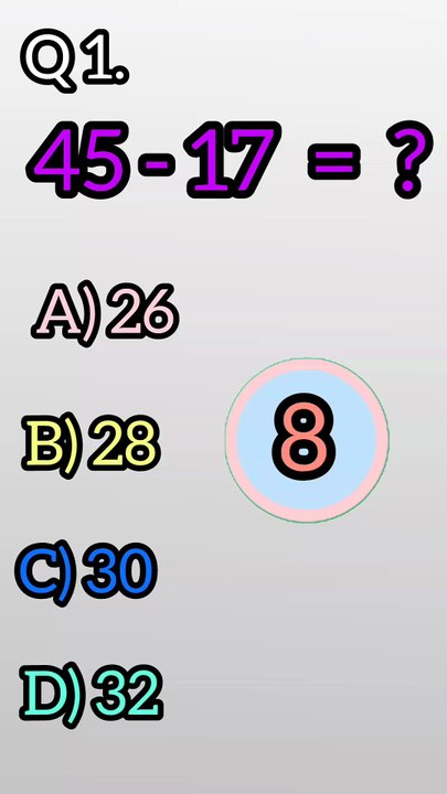 How Good Are You at Basic Math?