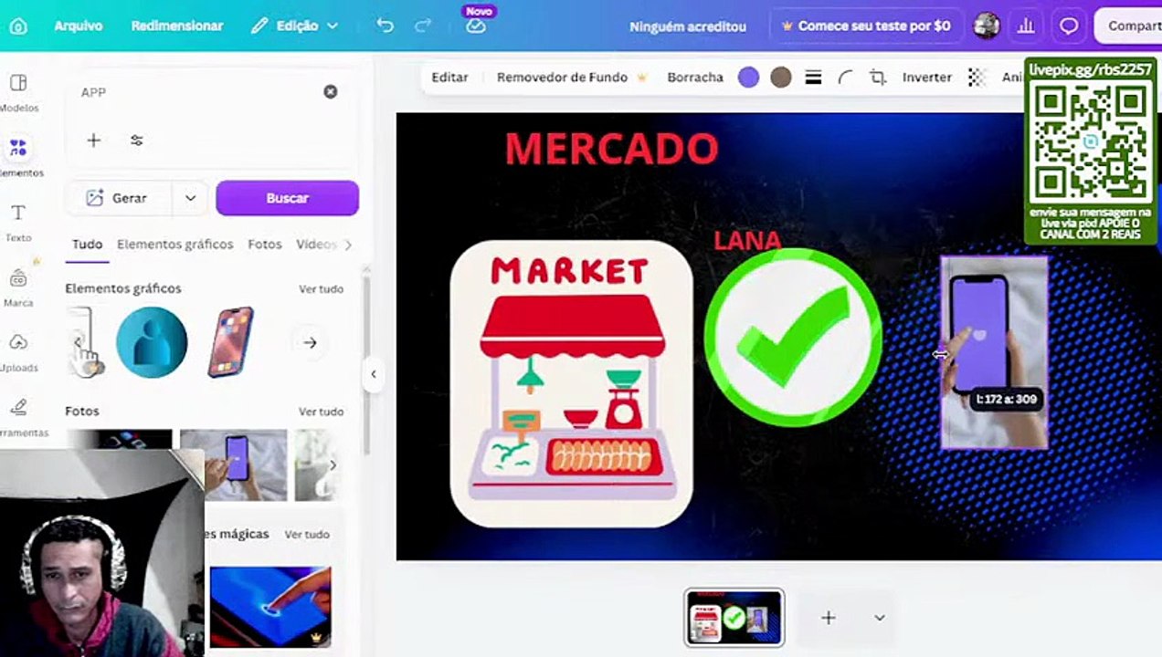 COMO CRIAR IMAGENS NO CANVA RENDA EXTRA - VC SABIA GAMES DE RENDA PASSIVA LIVES AS  2100 (480p, h264, youtube)